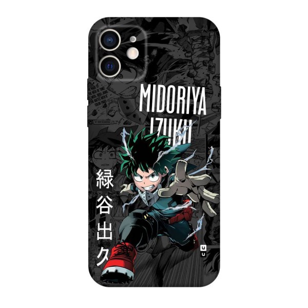 Young Midoriya Back Case for iPhone 12 Pro